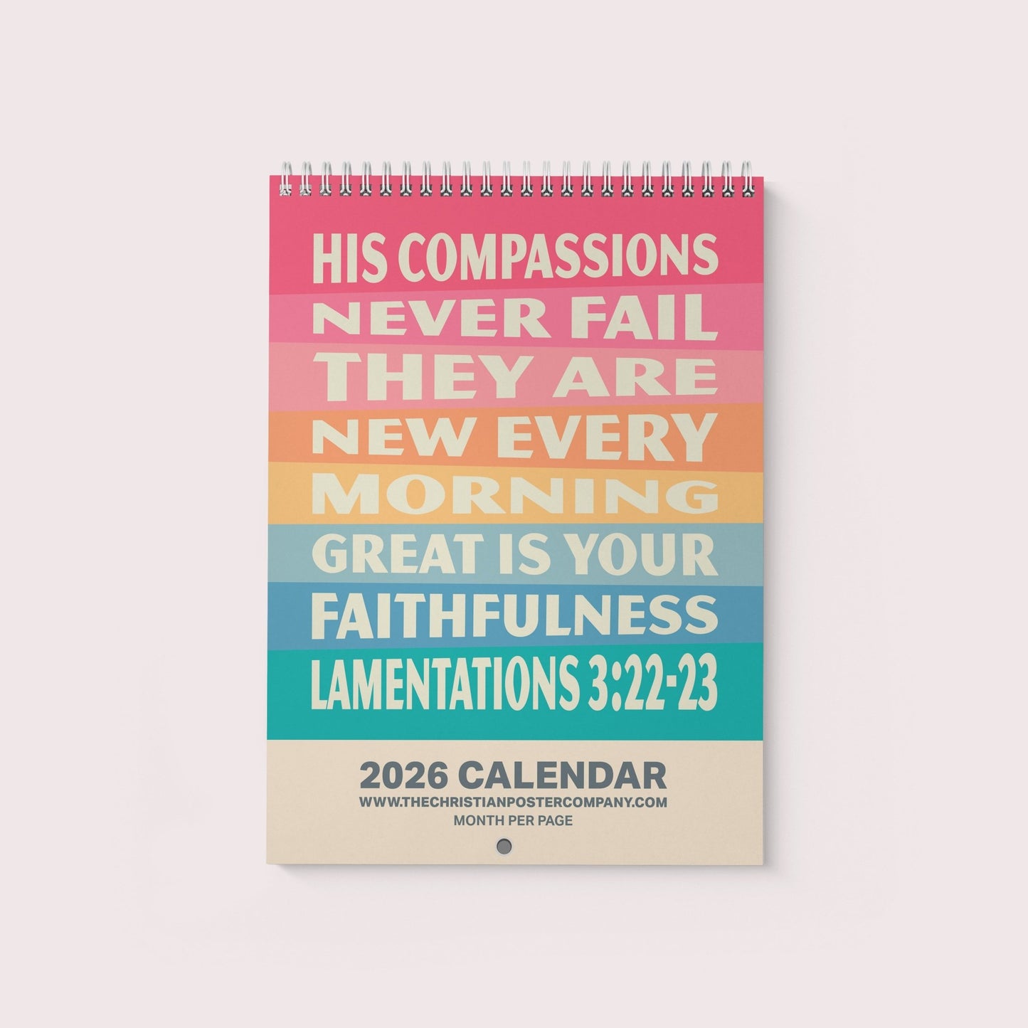 2026 Christian calendar - The Christian Poster Company