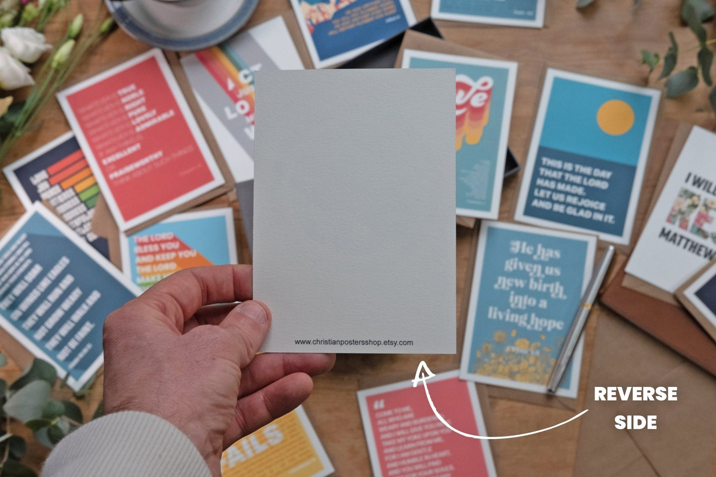 40 Christian postcards - The Christian Poster Company