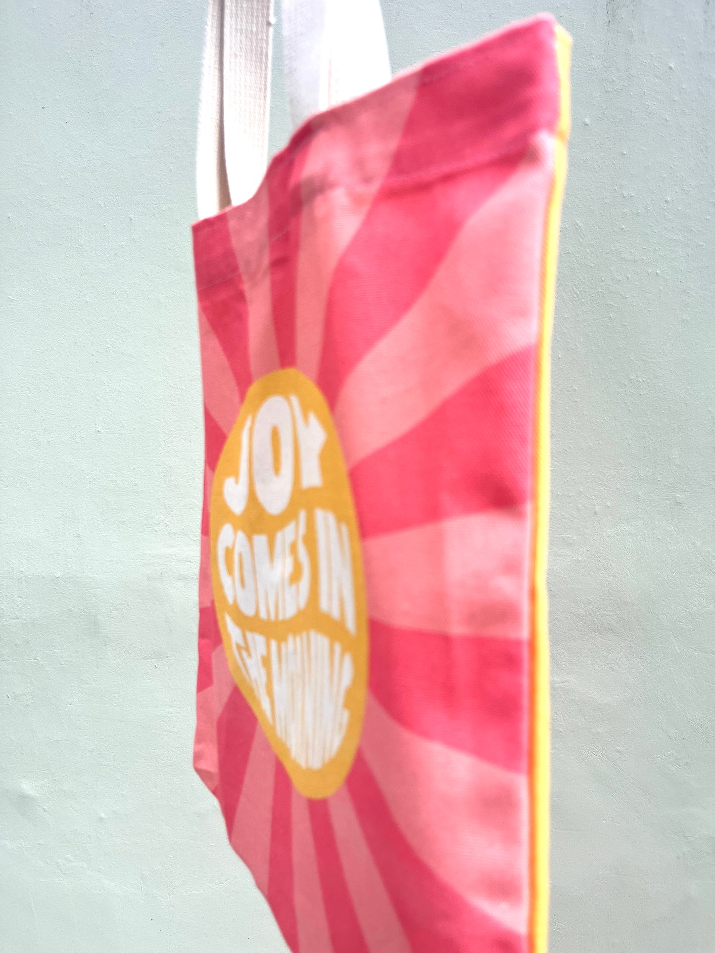 Joy Comes In The Morning tote bag