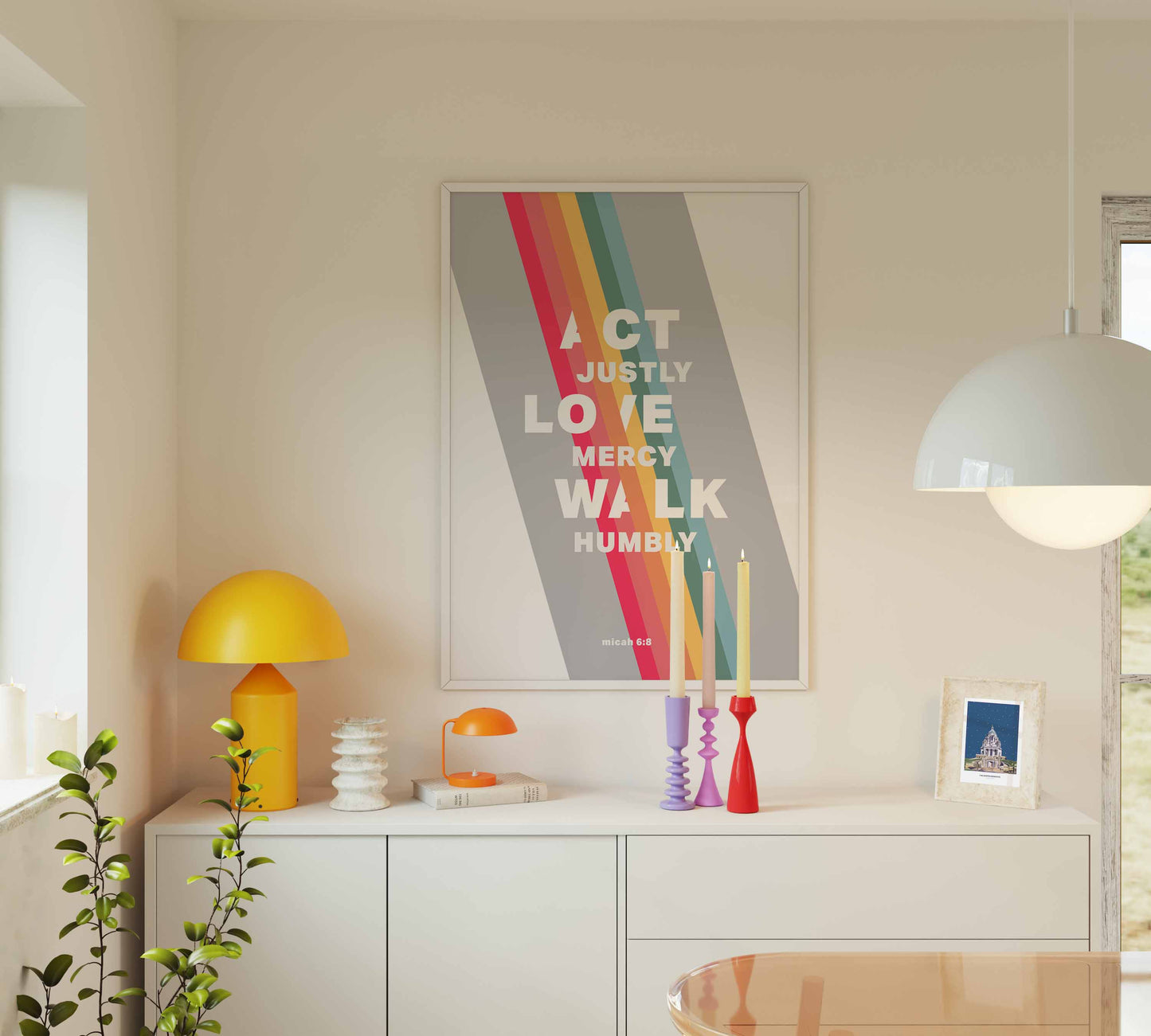 Act Justly, Love Mercy, Walk Humbly | Micah 6 verse 8 print