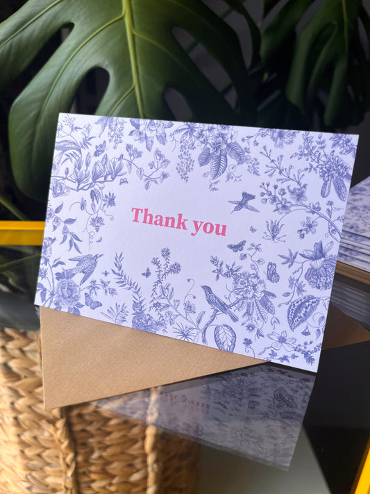 Set of 8 Bible verse Thank You cards.