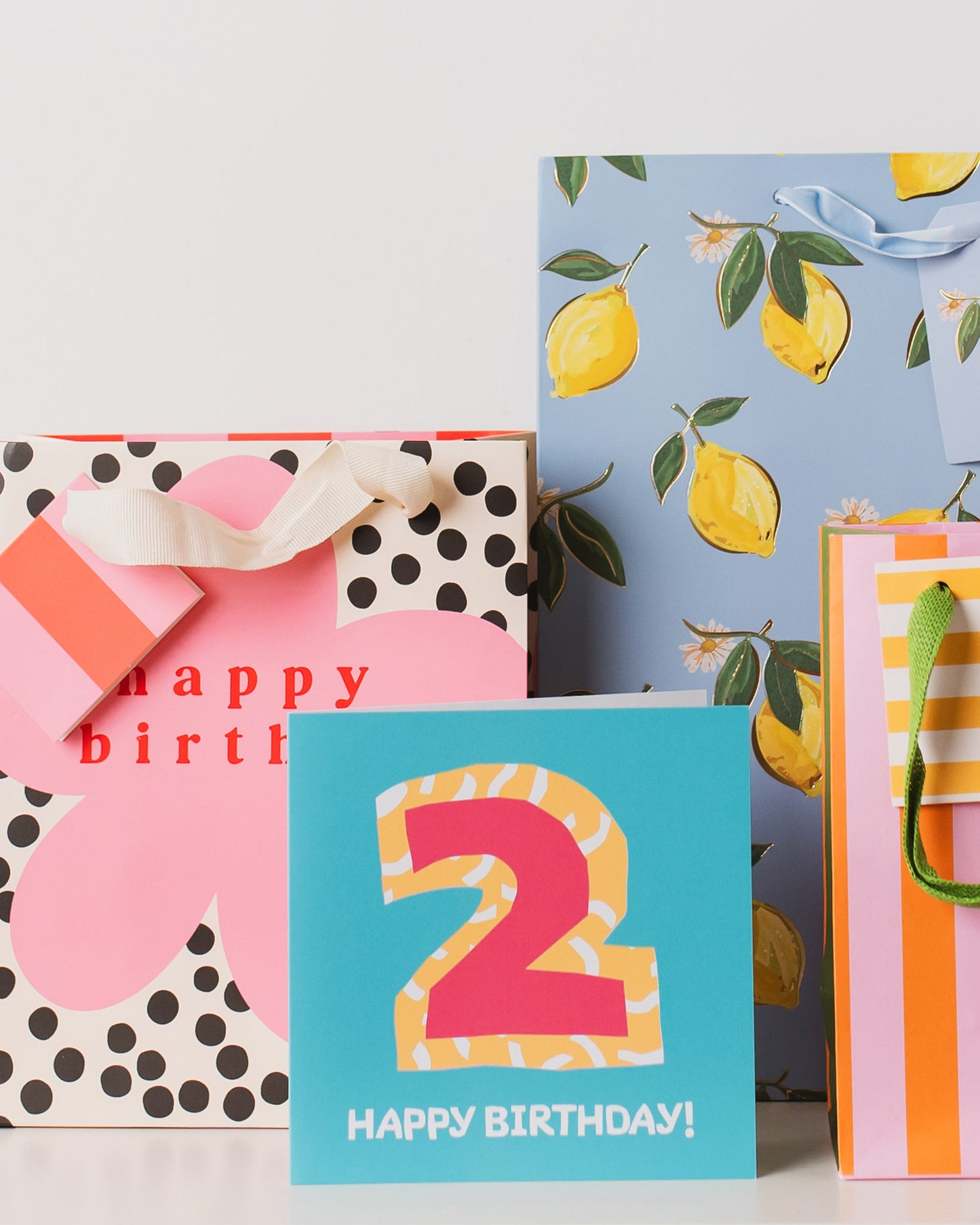 2nd birthday greeting card with bible verse inside