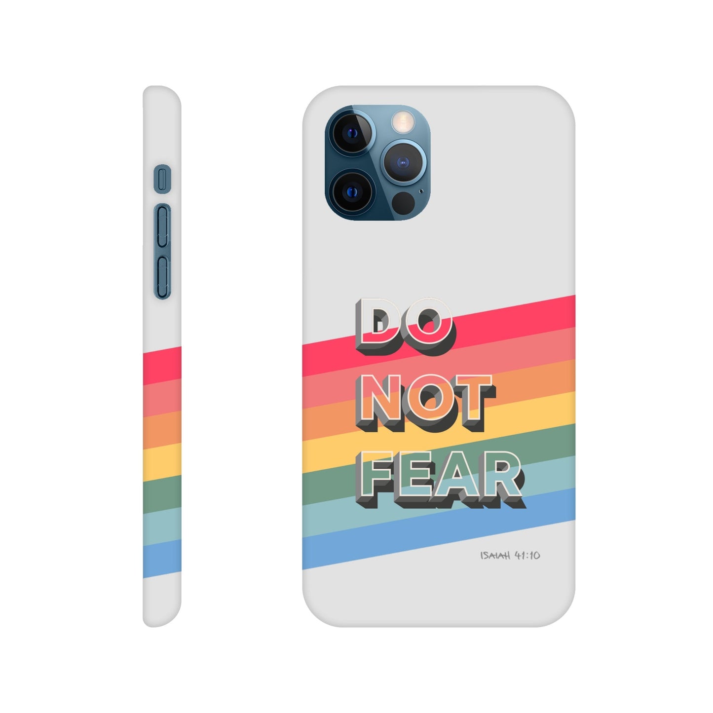 Do not fear. Isaiah 41 verse 10. Christian phone case. - The Christian Poster Company