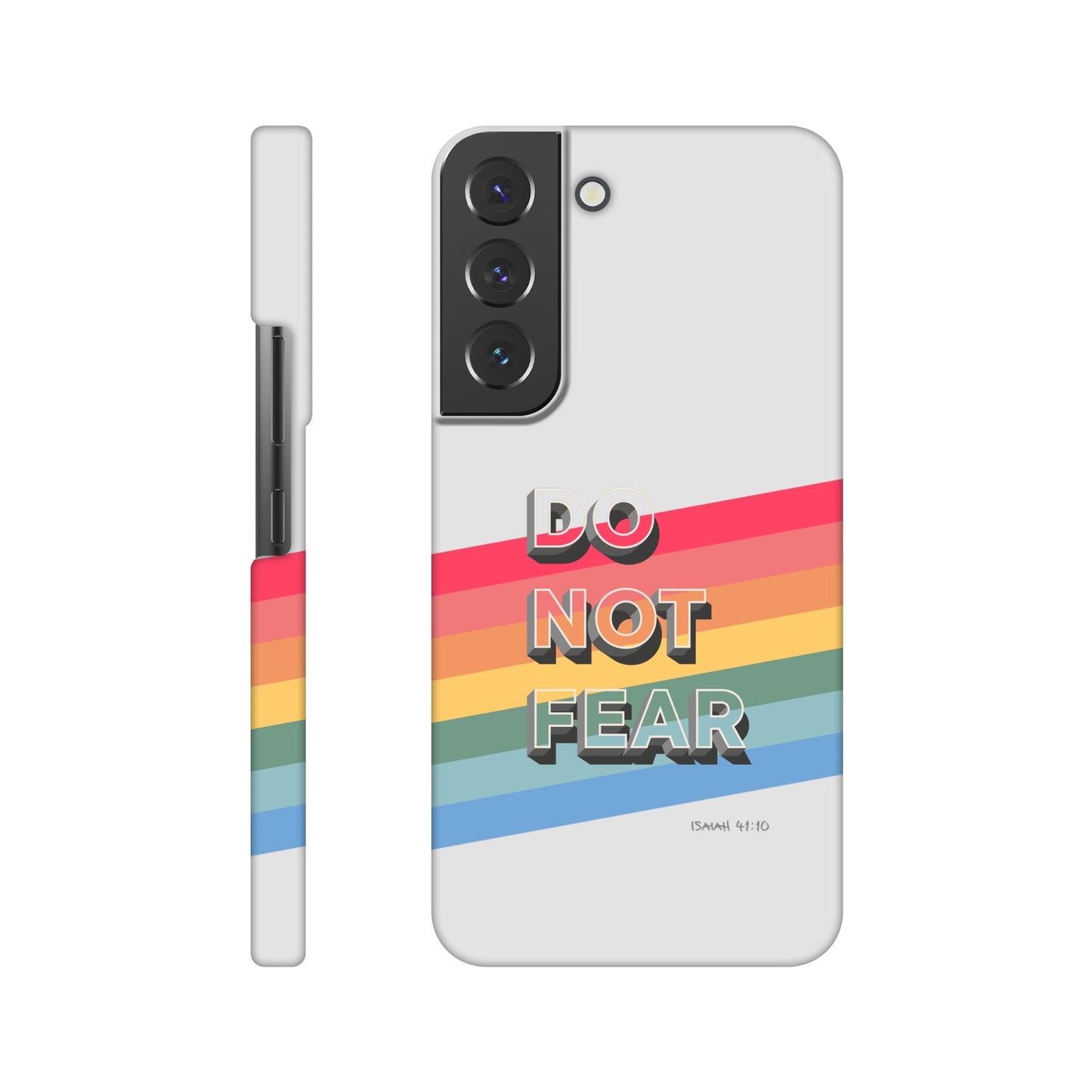Do not fear. Isaiah 41 verse 10. Christian phone case. - The Christian Poster Company