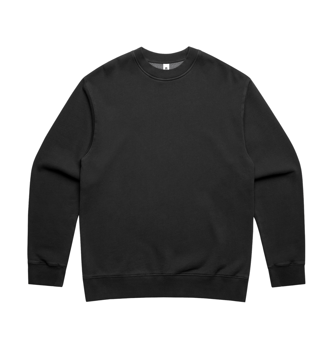 Faith, hope and love. Unisex back printed sweater. - The Christian Poster Company