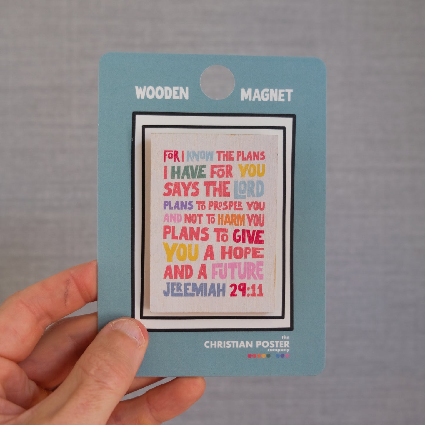 Jeremiah 29 bible verse magnet
