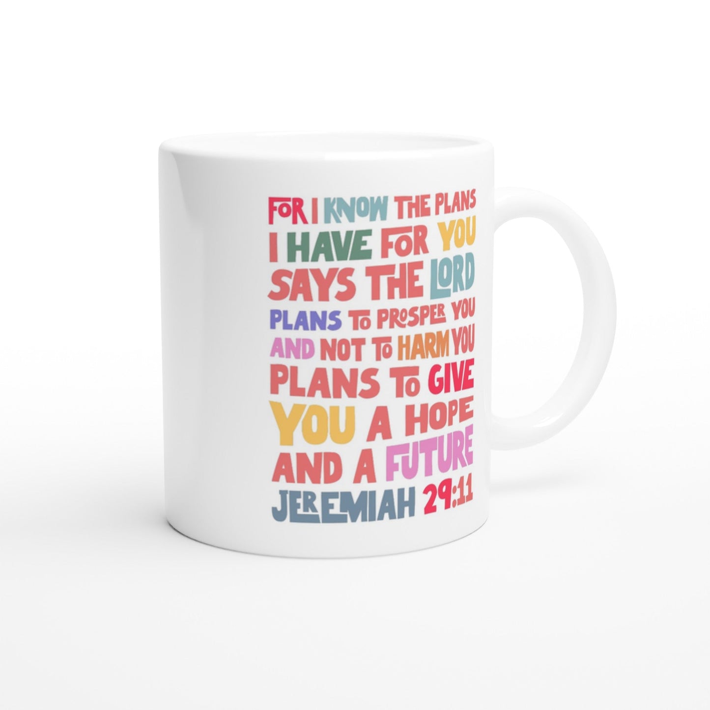 Jeremiah 29, Christian mug - The Christian Poster Company