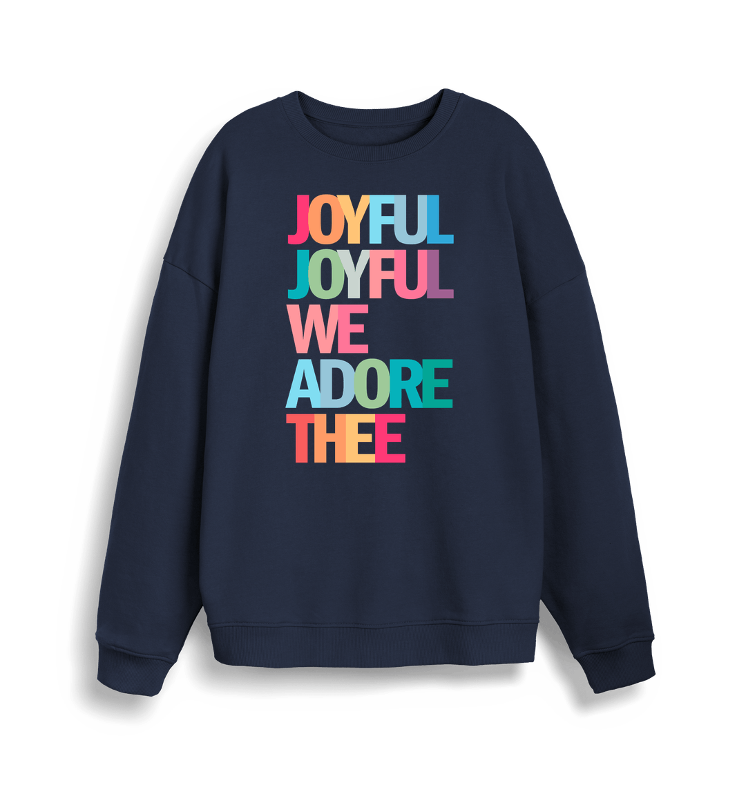 Joyful joyful Christmas jumper - The Christian Poster Company