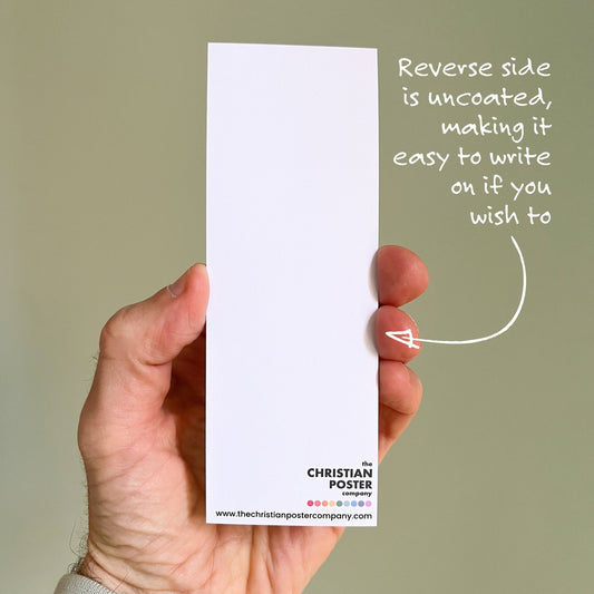 Pack of 30 Christian bookmarks. One design. 'This is the day that the Lord has made.' - The Christian Poster Company