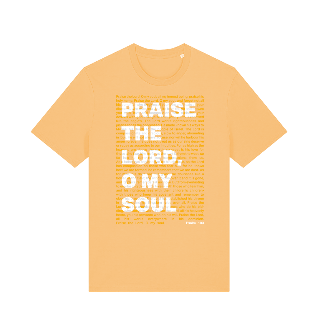 Psalm 103 t shirt. Praise the Lord, O my soul. - The Christian Poster Company