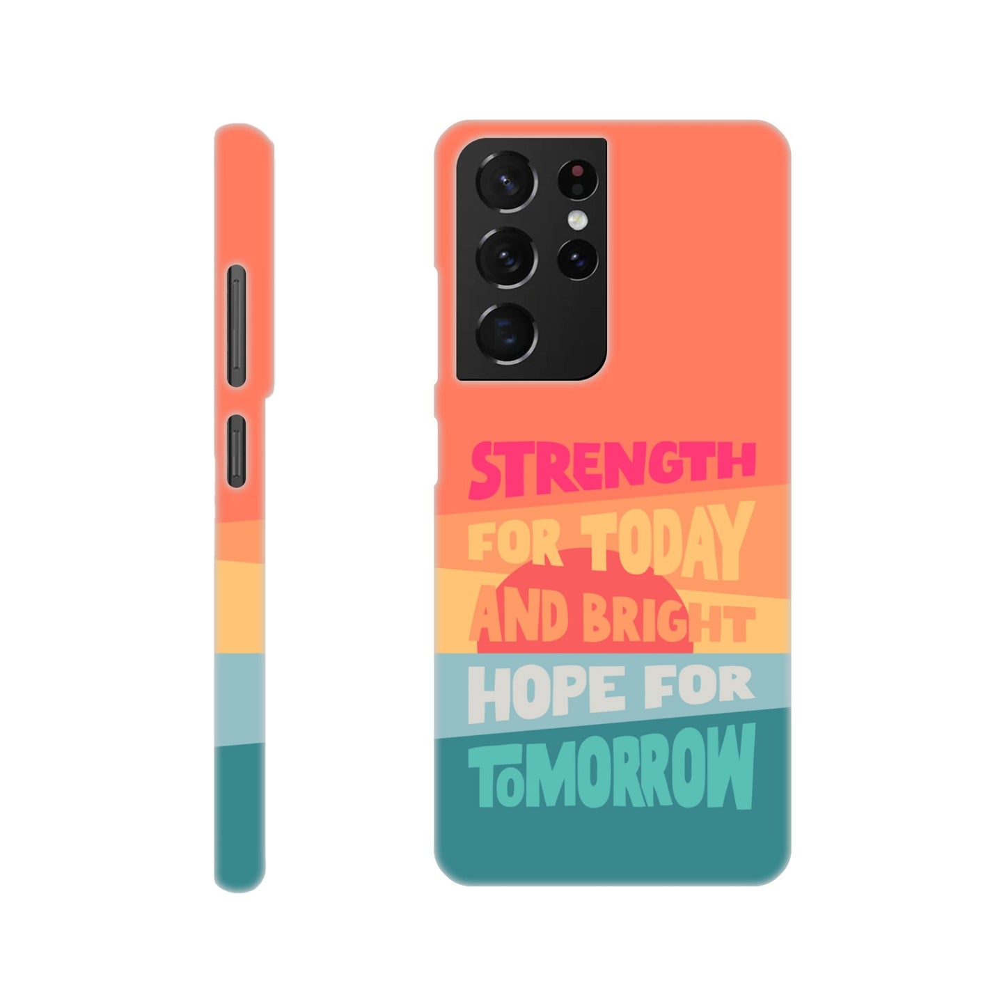 Strength for today phone case. - The Christian Poster Company