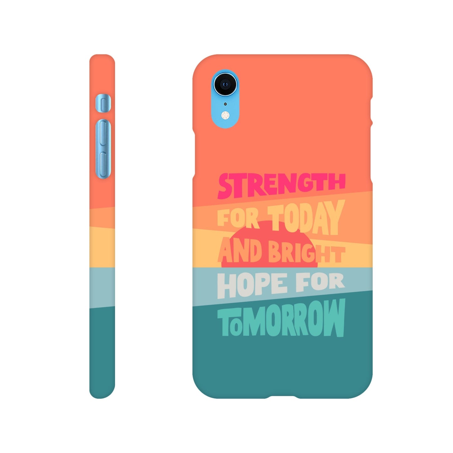 Strength for today phone case. - The Christian Poster Company