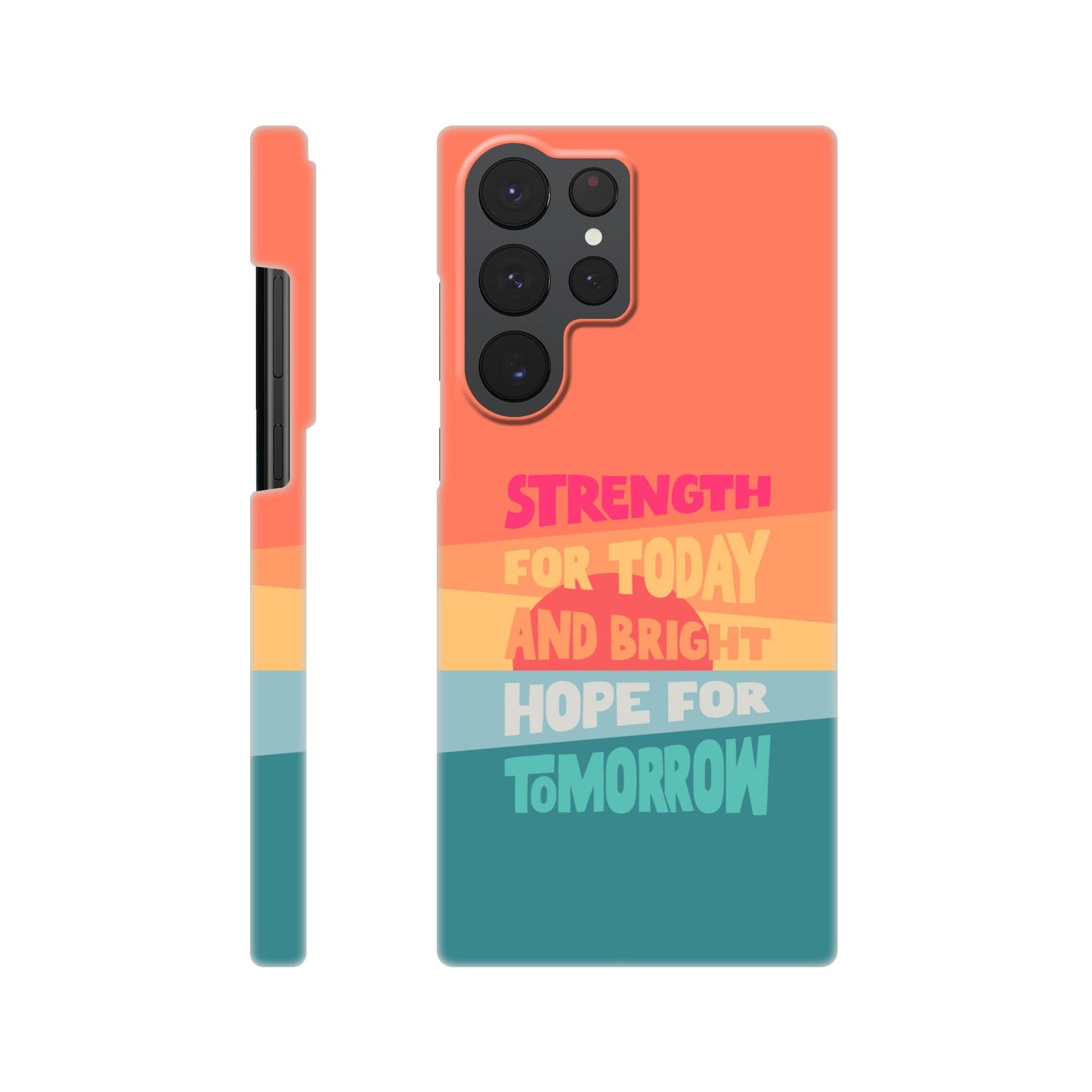 Strength for today phone case. - The Christian Poster Company