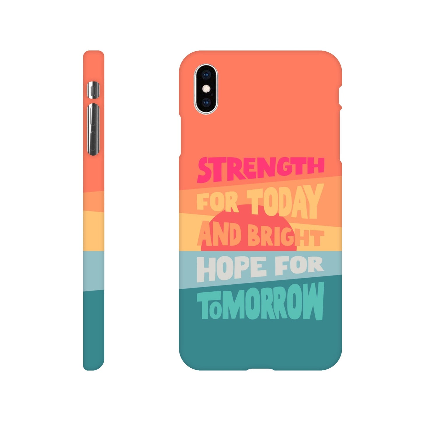 Strength for today phone case. - The Christian Poster Company