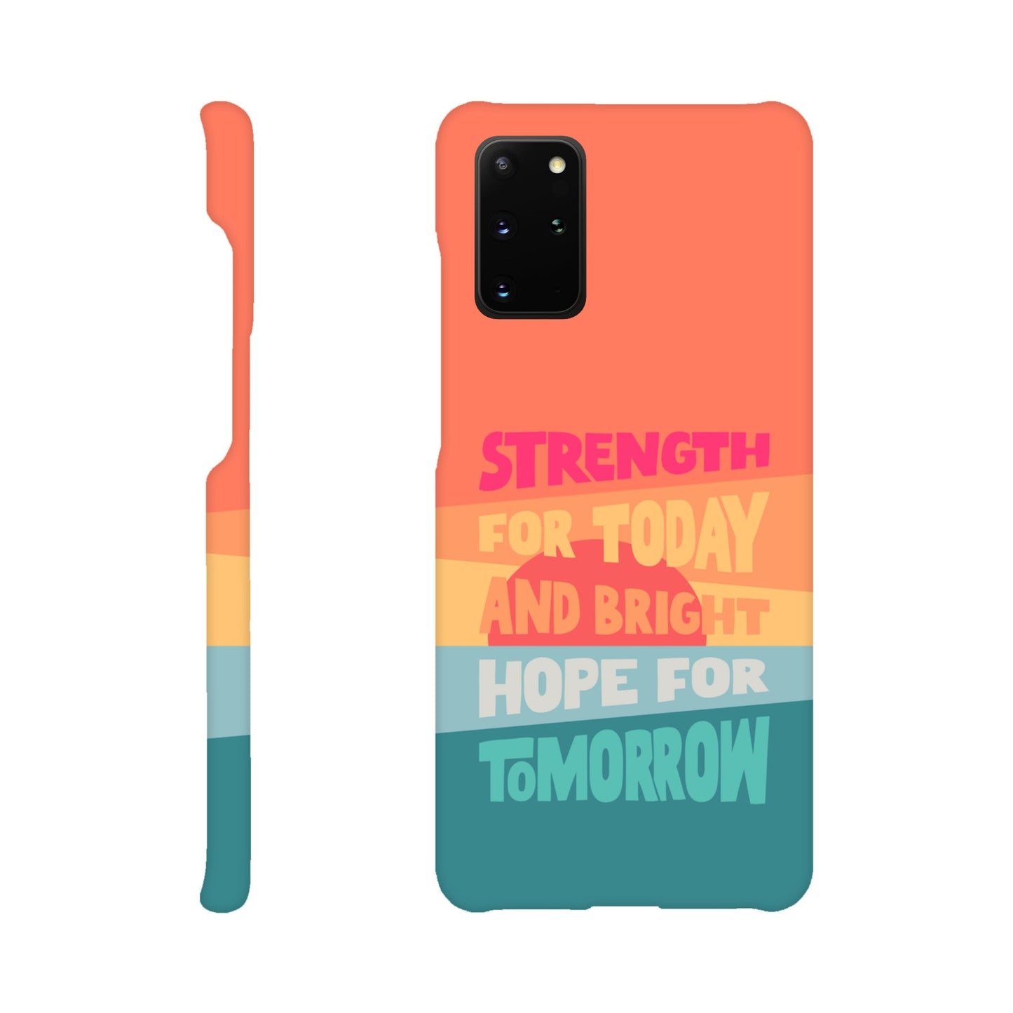Strength for today phone case. - The Christian Poster Company