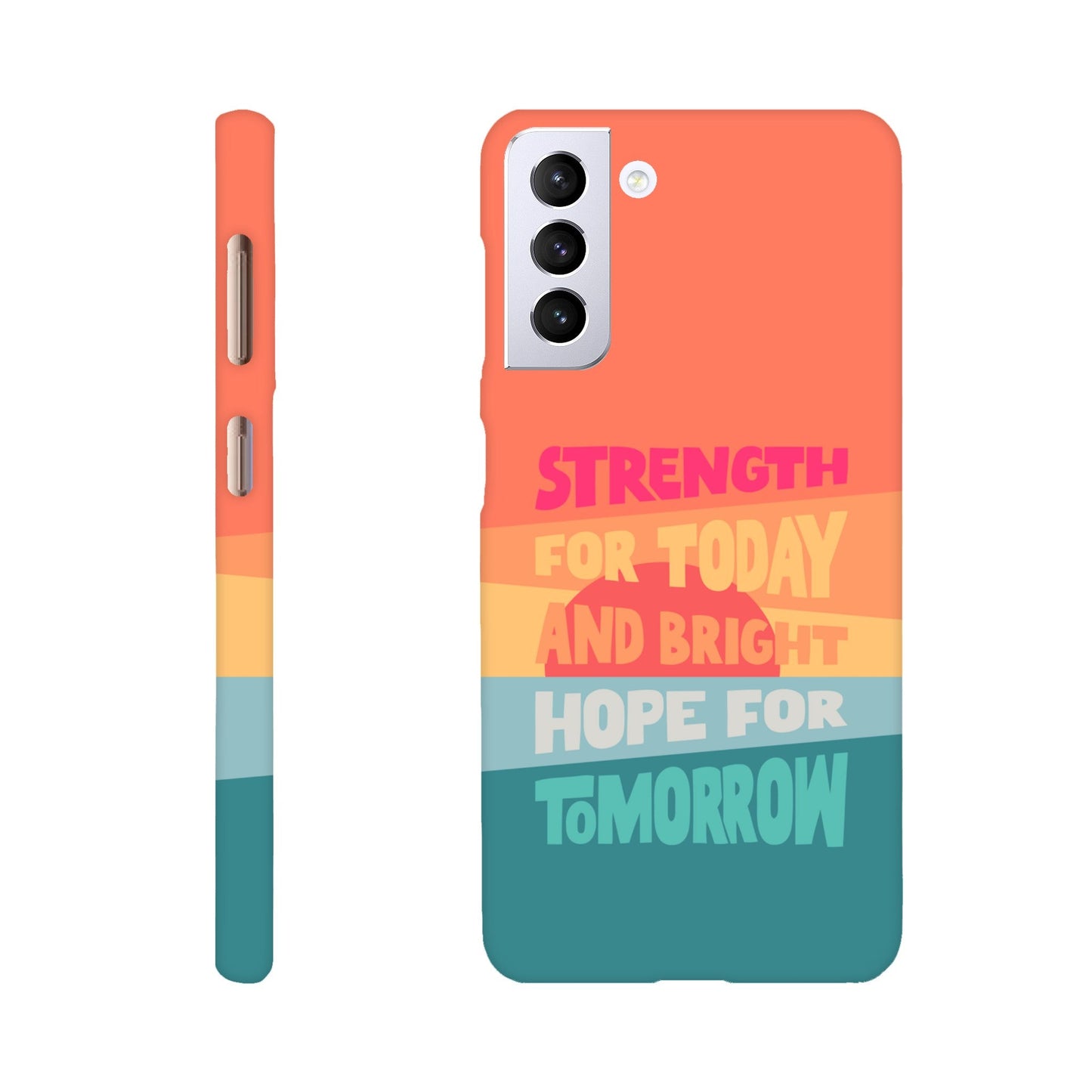 Strength for today phone case. - The Christian Poster Company
