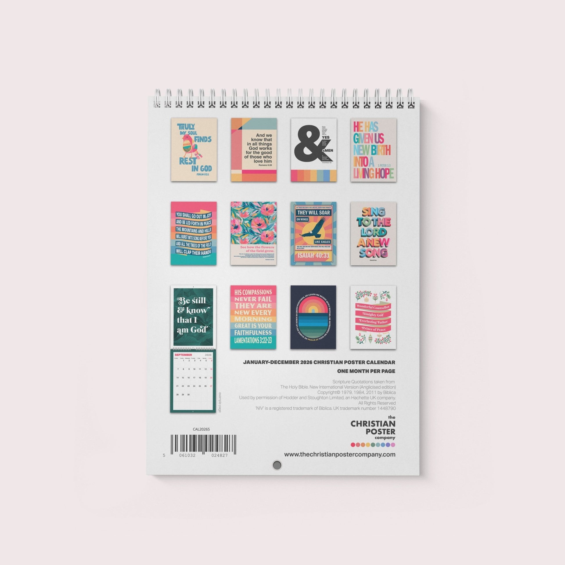 2026 Christian calendar - The Christian Poster Company