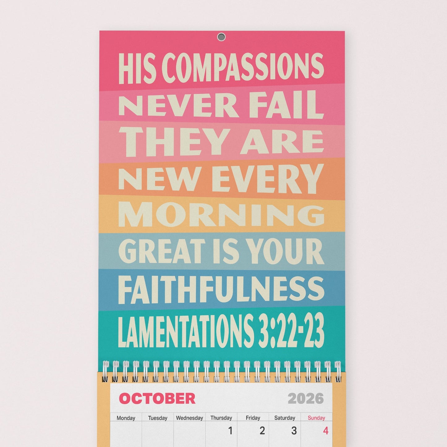 2026 Christian calendar - The Christian Poster Company