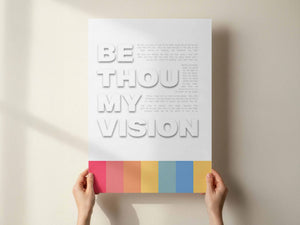 Be thou my vision poster