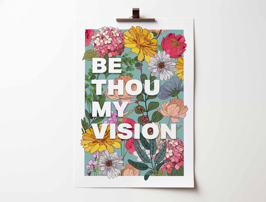 Be thou my vision poster.
