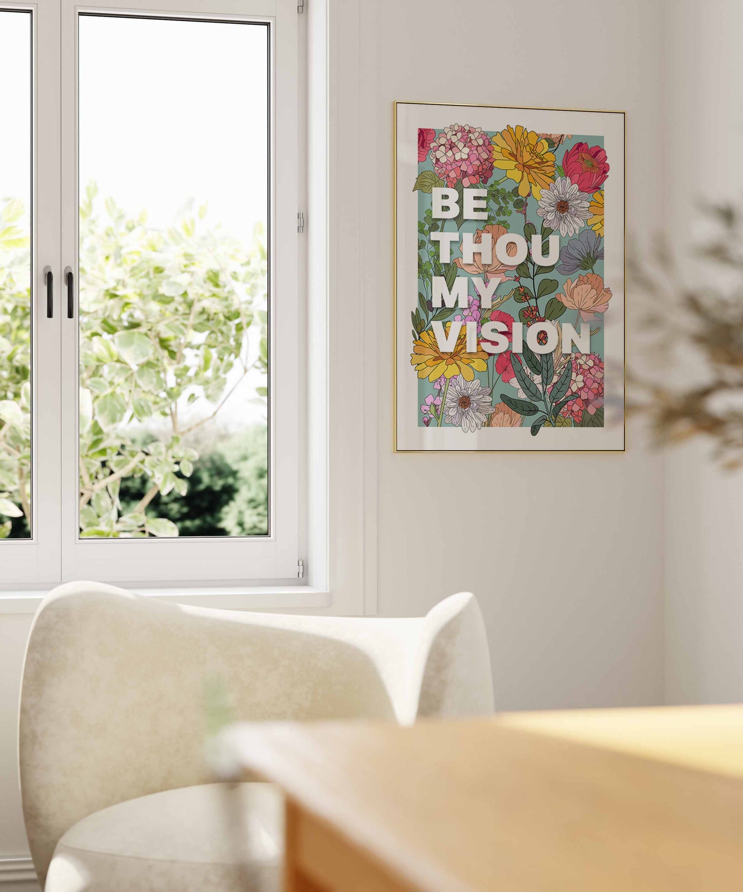 Be thou my vision poster.