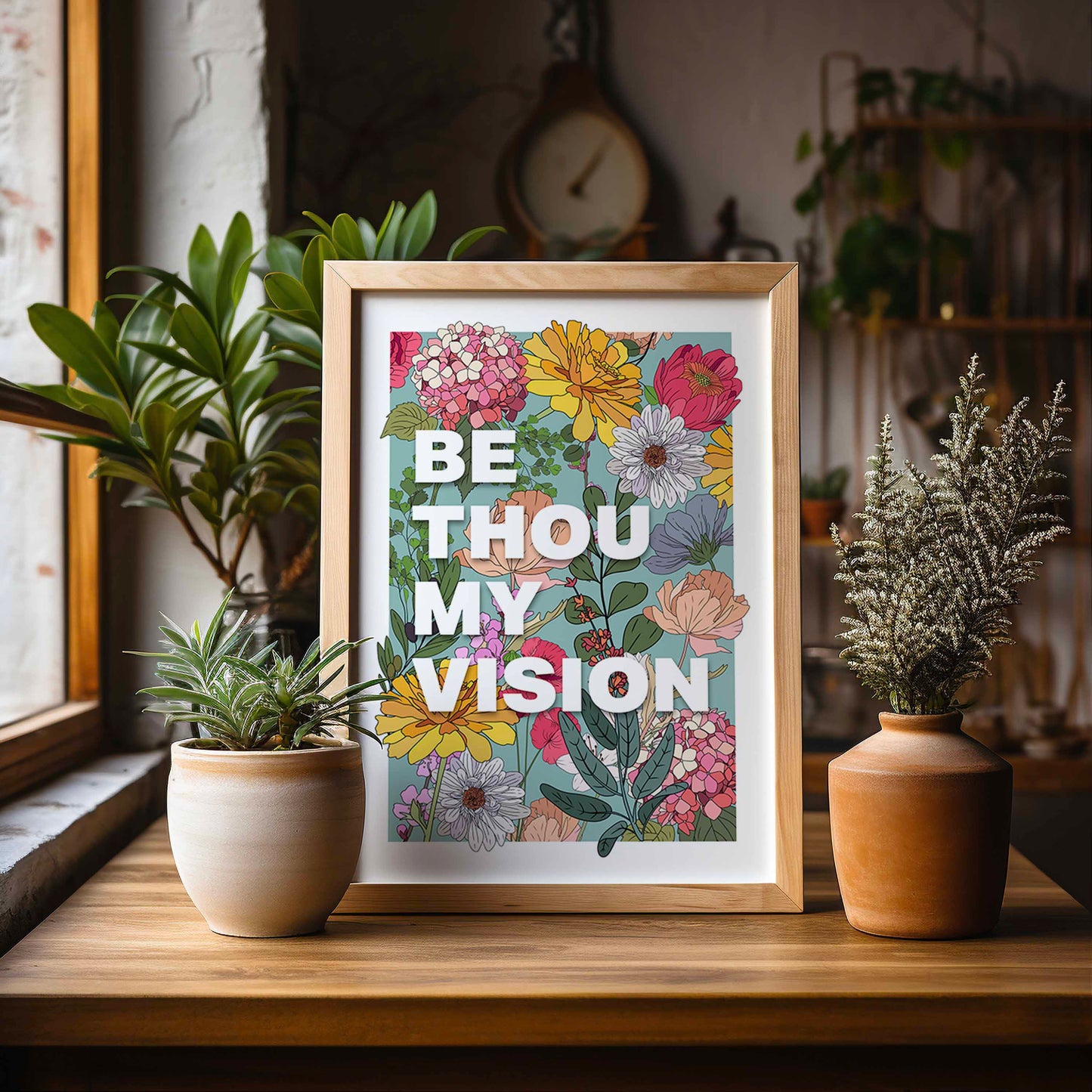 Be thou my vision poster.