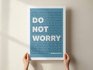Do Not Worry. Blue