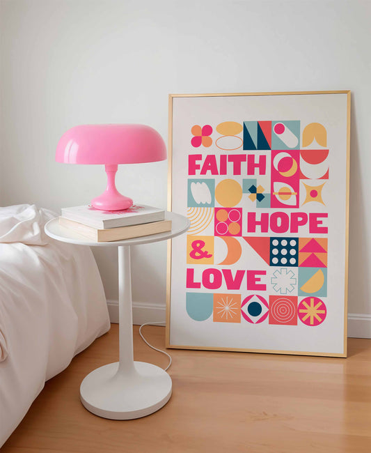Faith Hope and Love poster