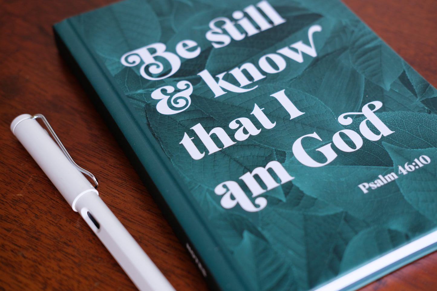 Be Still and Know Christian Notebook – Luxury A5 Hardback Journal | Psalm 46:10