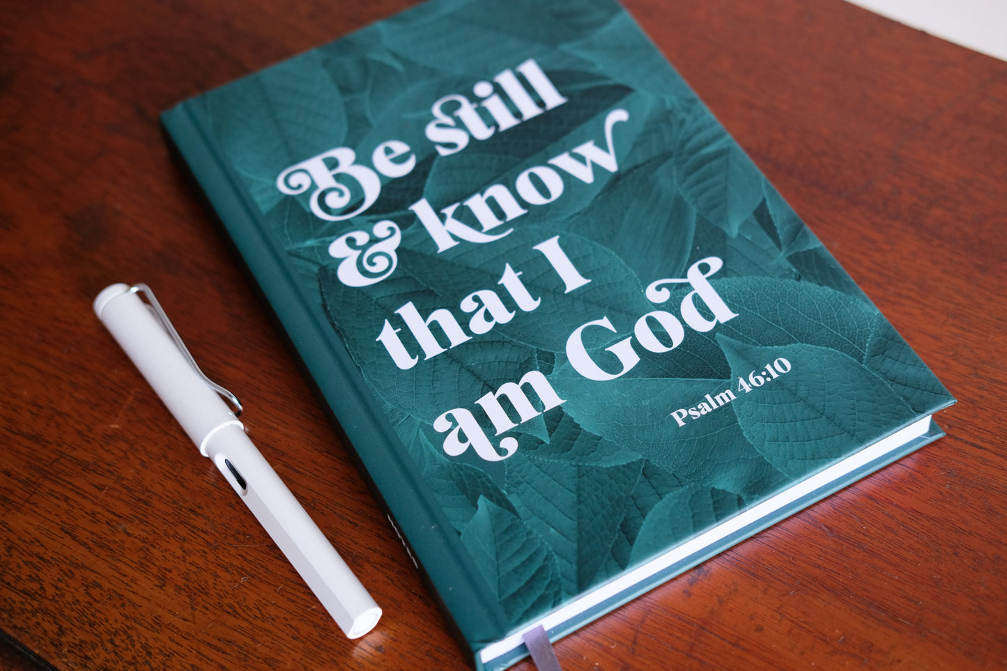 Be Still and Know Christian Notebook – Luxury A5 Hardback Journal | Psalm 46:10