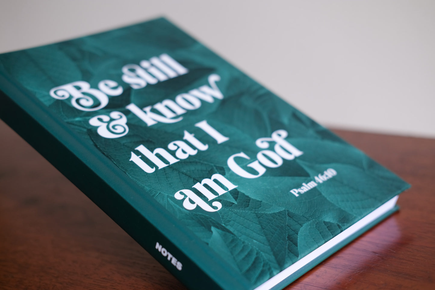 Be Still and Know Christian Notebook – Luxury A5 Hardback Journal | Psalm 46:10