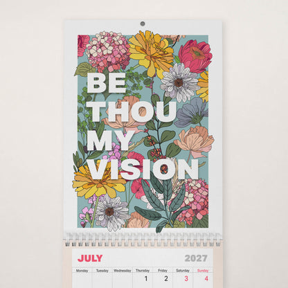 2027 Christian wall calendar