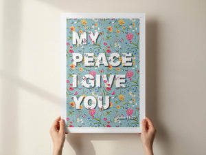 My peace I give you