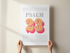 Psalm 23 poster