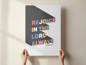 Rejoice in the Lord always