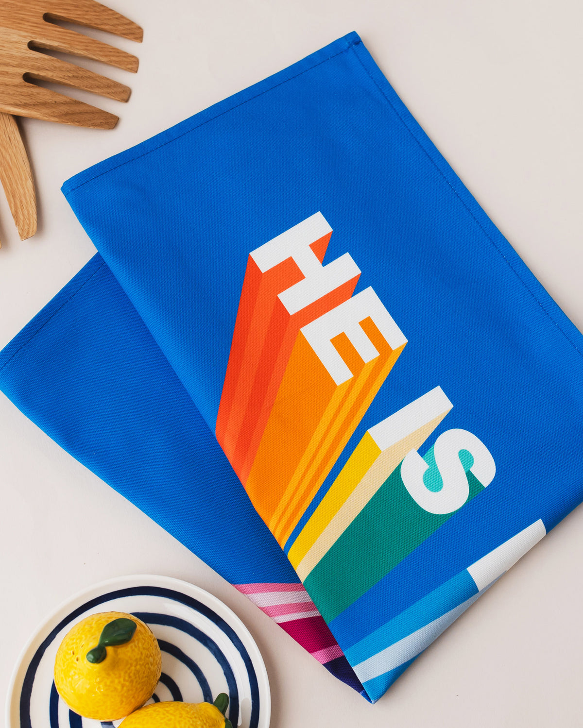 He is risen tea towel