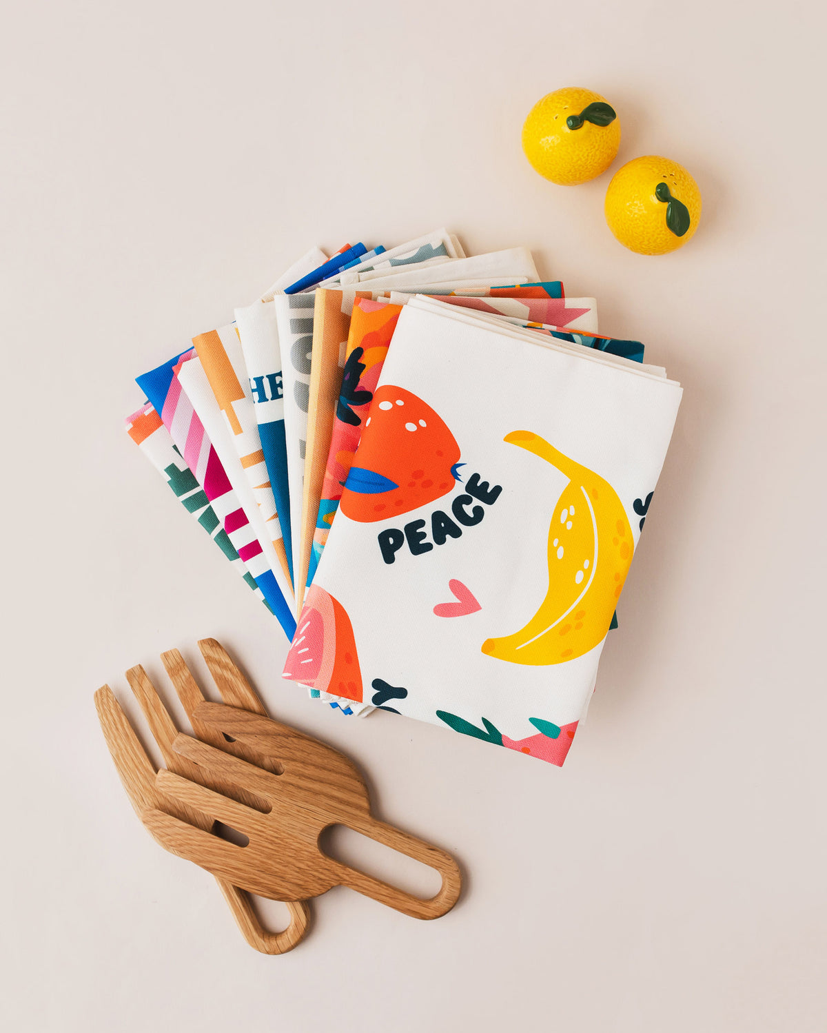 Fruit of the Spirit tea towel