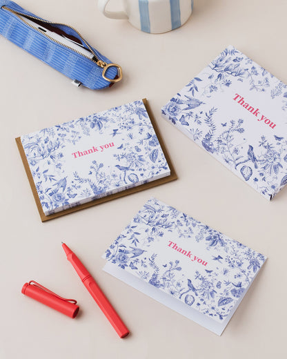 Set of 8 Bible verse Thank You cards.