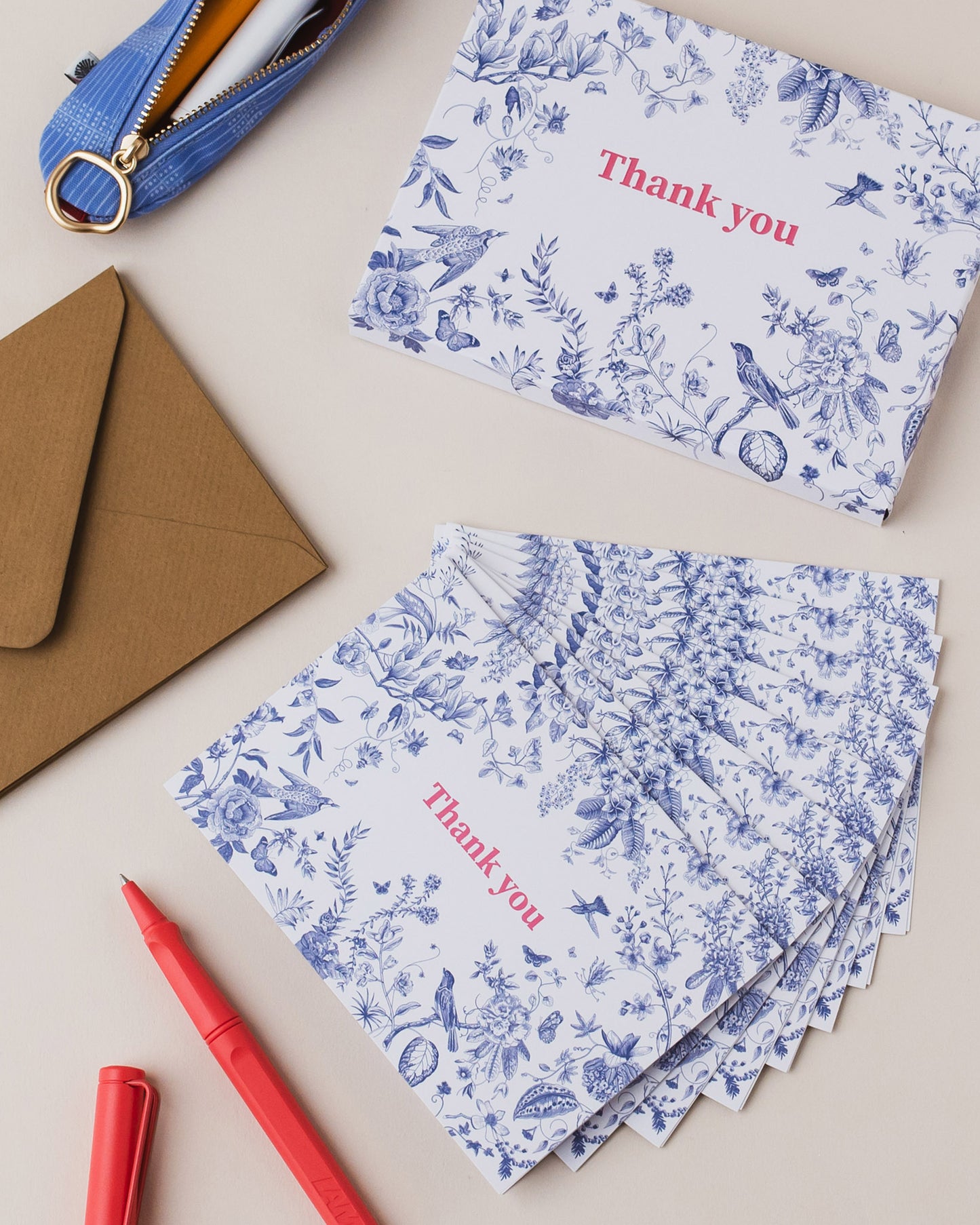 Set of 8 Bible verse Thank You cards.