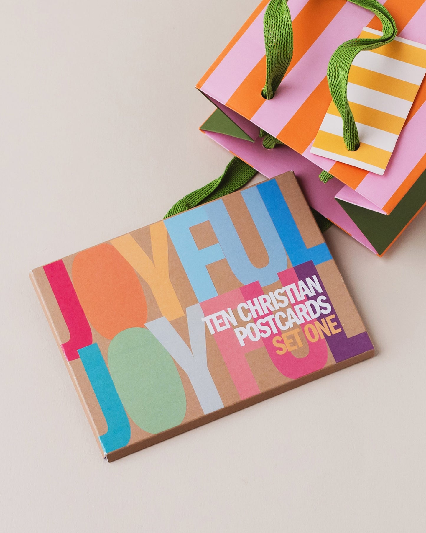 Pack of 10 Christian postcards. SET ONE
