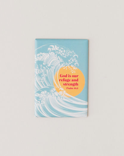 God is our refuge magnet