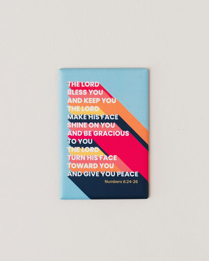 The Lord bless you and keep you magnet.