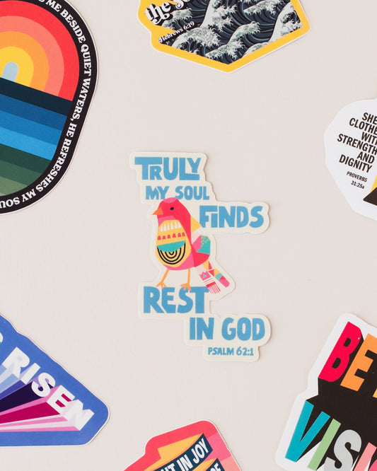 Truly my soul eco-vinyl sticker