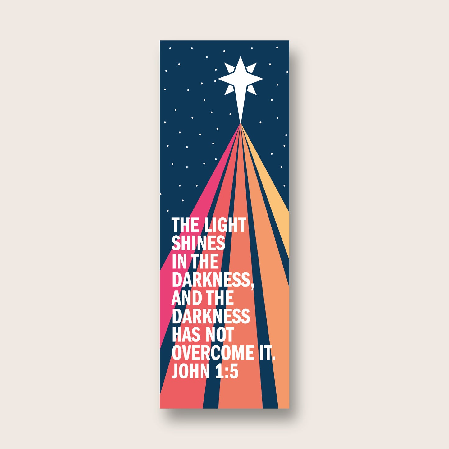 Pack of Christian bookmarks. SET TWO. 8 different designs.