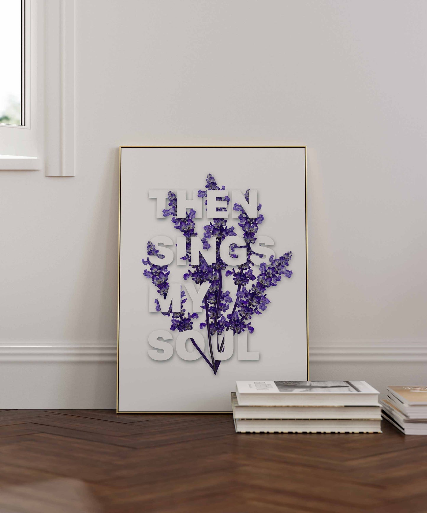 Then sings my soul, Christian poster, Inspired by the hymn 'How great thou art'.