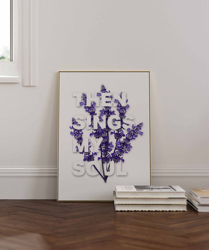 Then sings my soul, Christian poster, Inspired by the hymn 'How great thou art'.