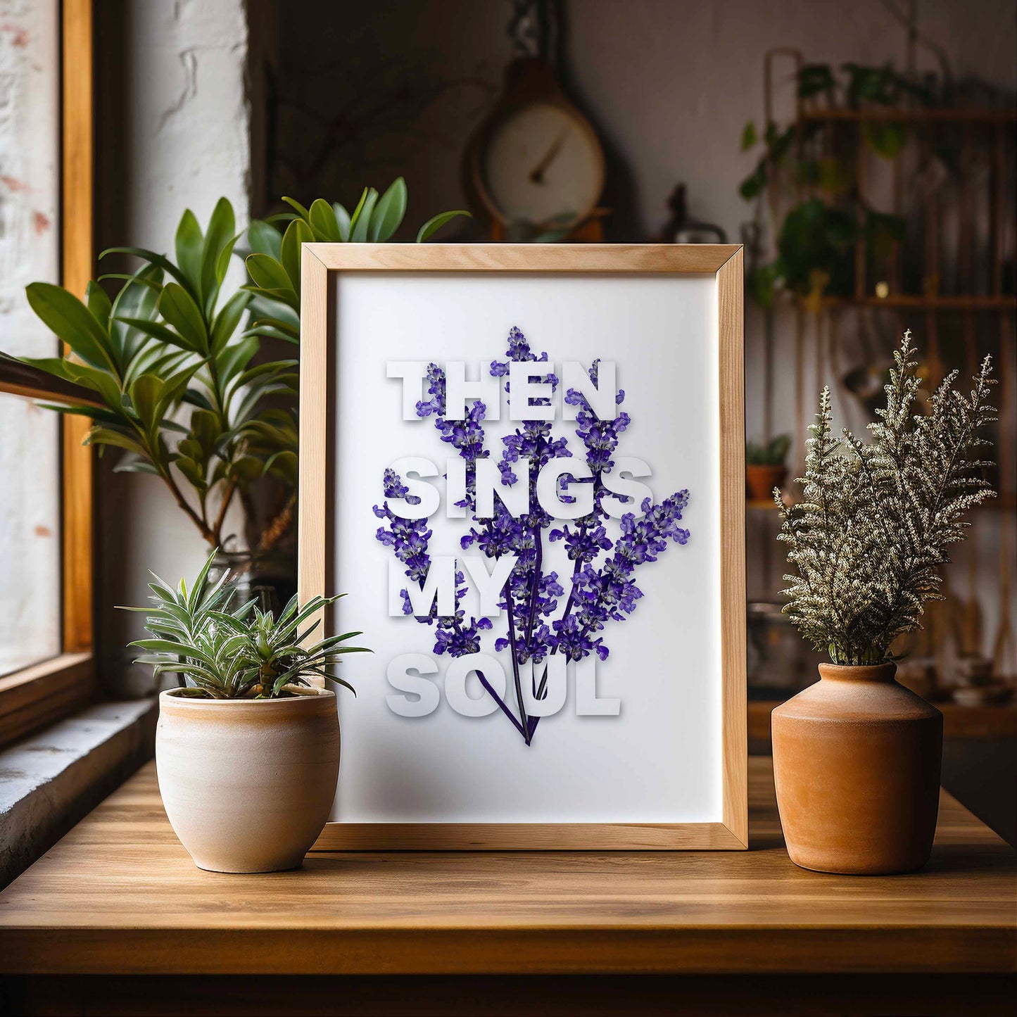 Then sings my soul, Christian poster, Inspired by the hymn 'How great thou art'.