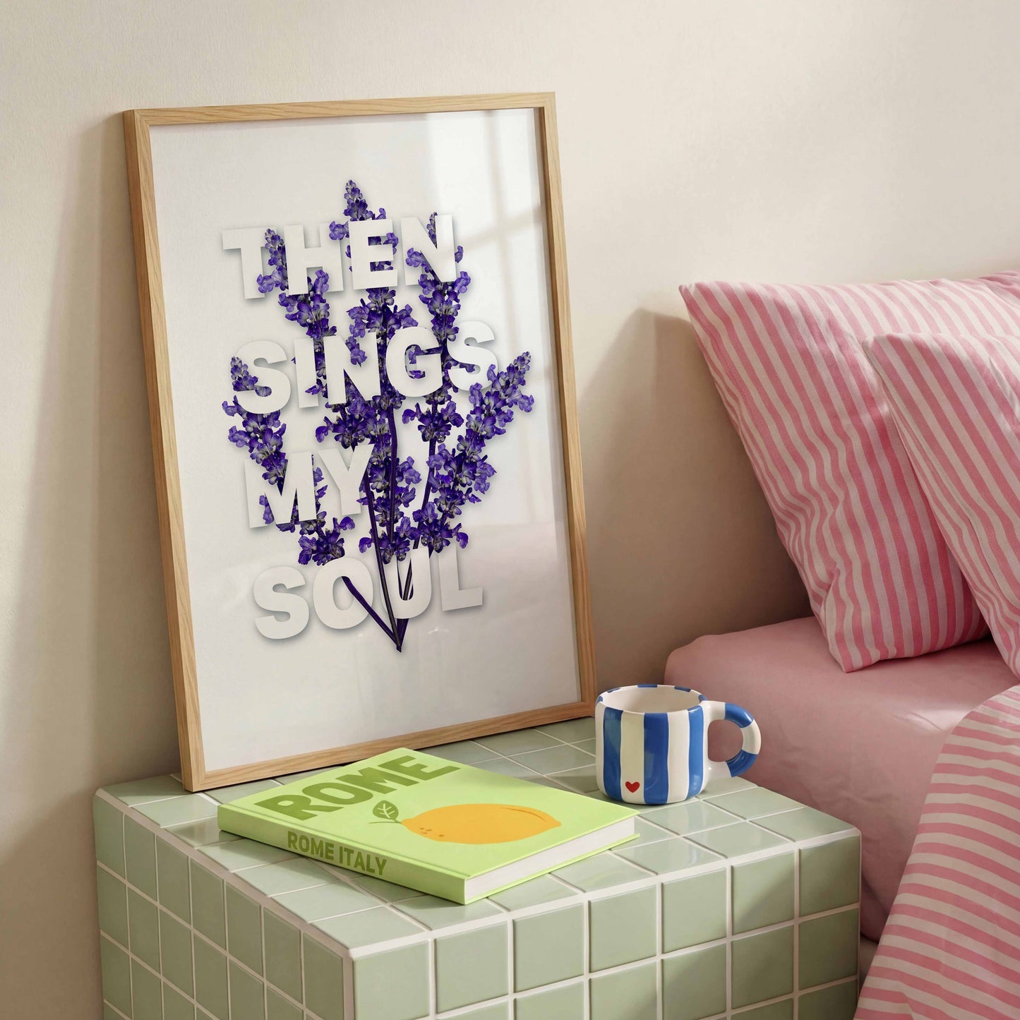 Then sings my soul, Christian poster, Inspired by the hymn 'How great thou art'.