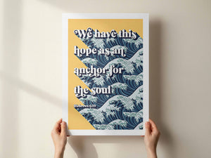 We have this hope as an anchor