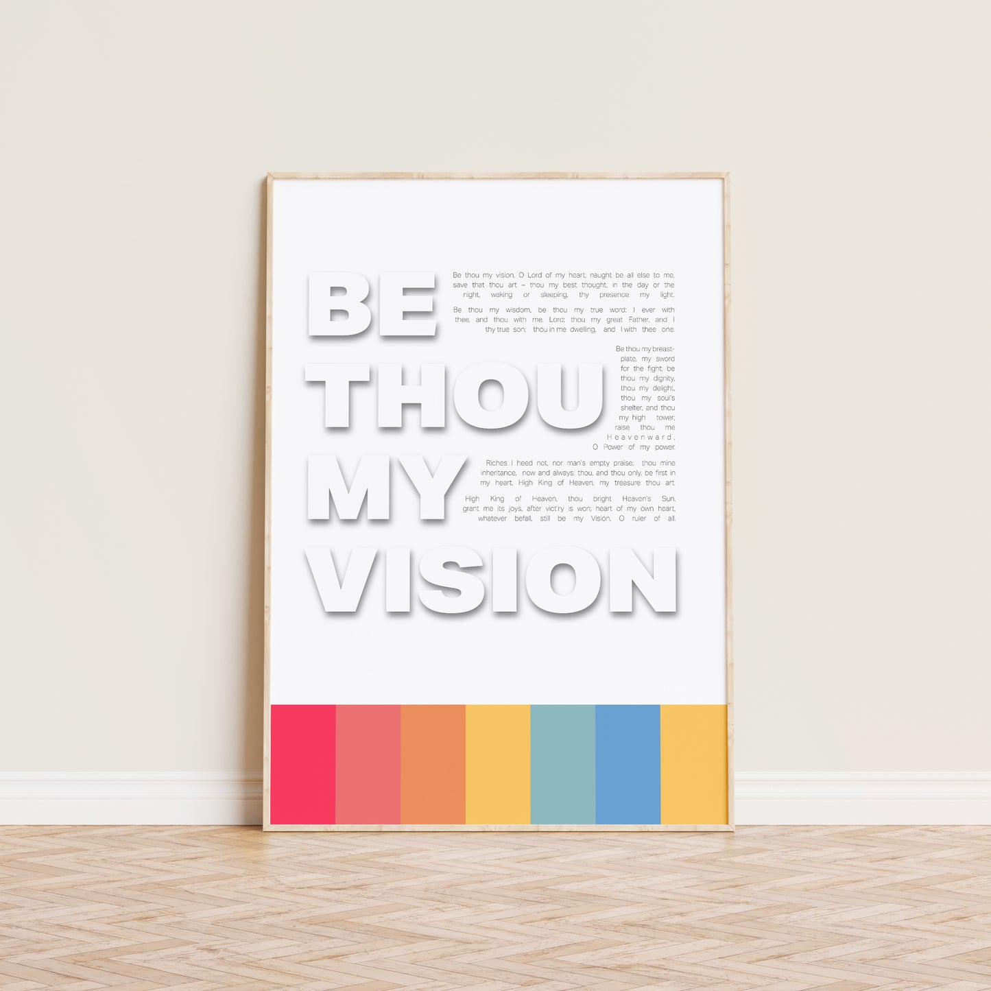 Be thou my vision poster